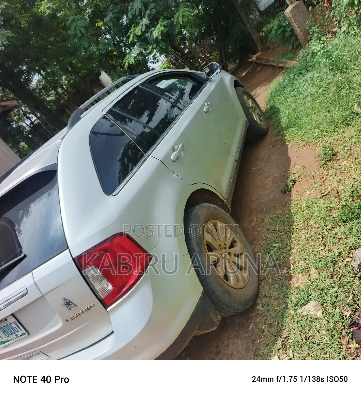 Ford Edge 2012 Silver