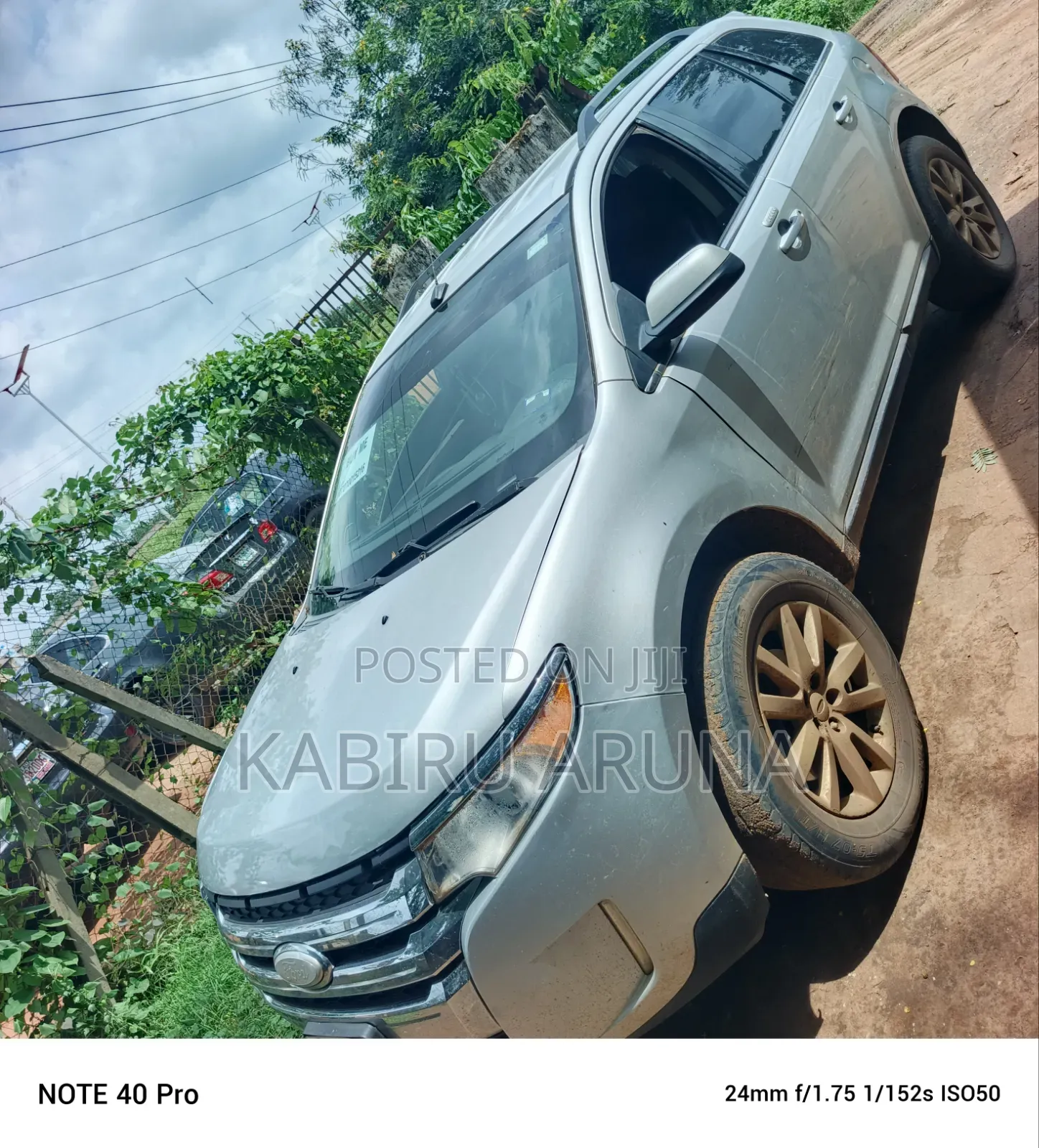 Ford Edge 2012 Silver