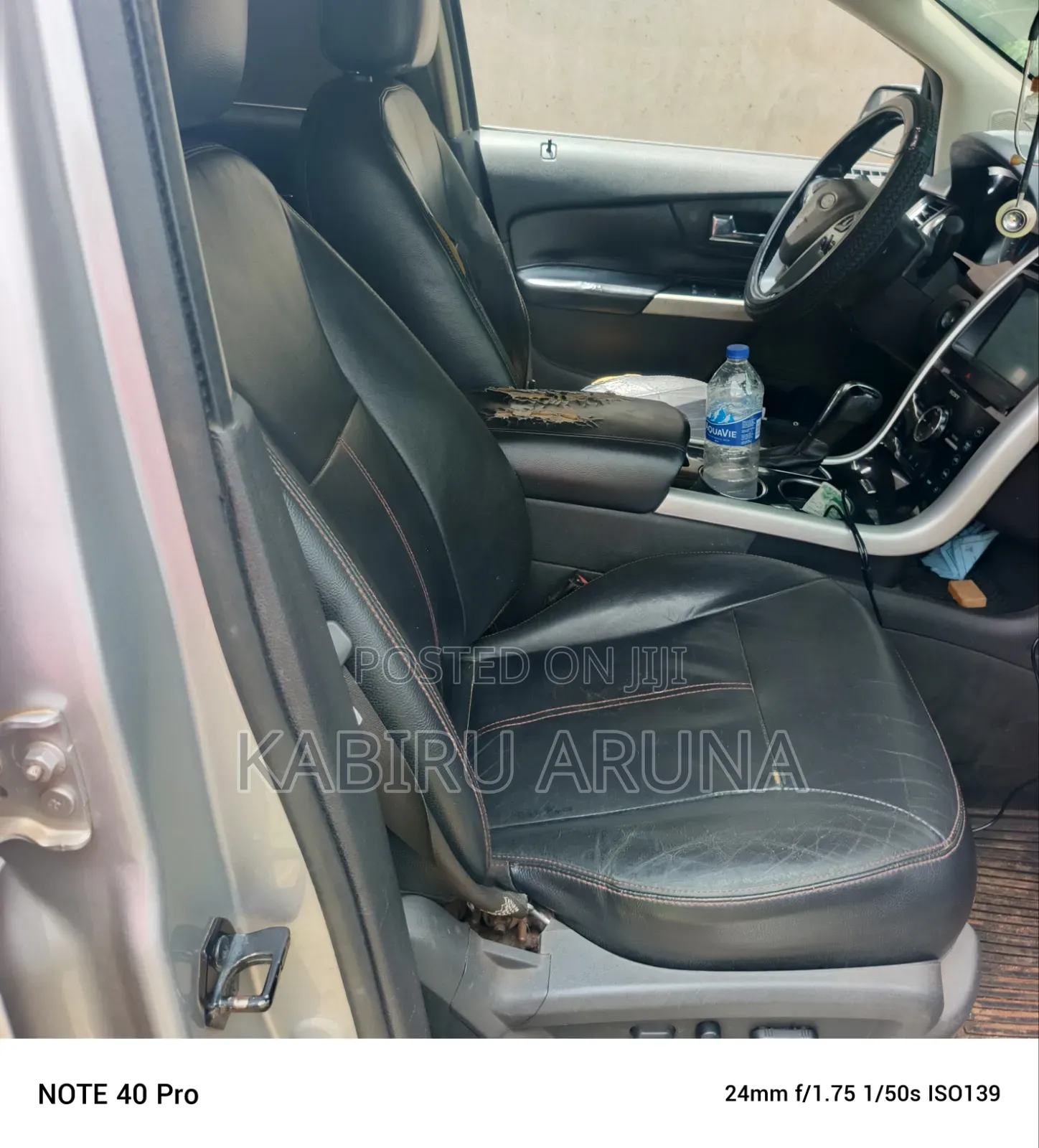Ford Edge 2012 Silver