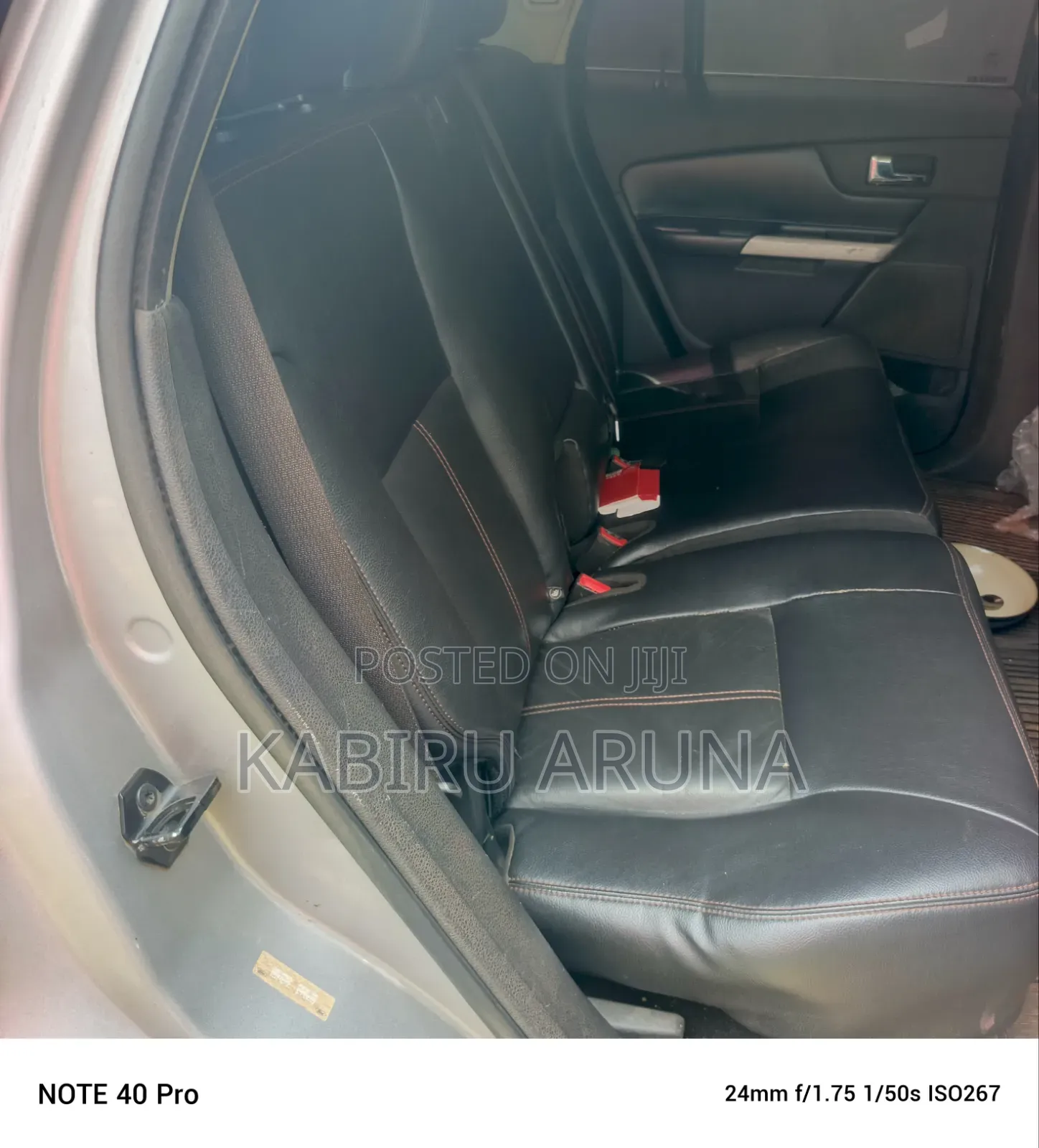 Ford Edge 2012 Silver