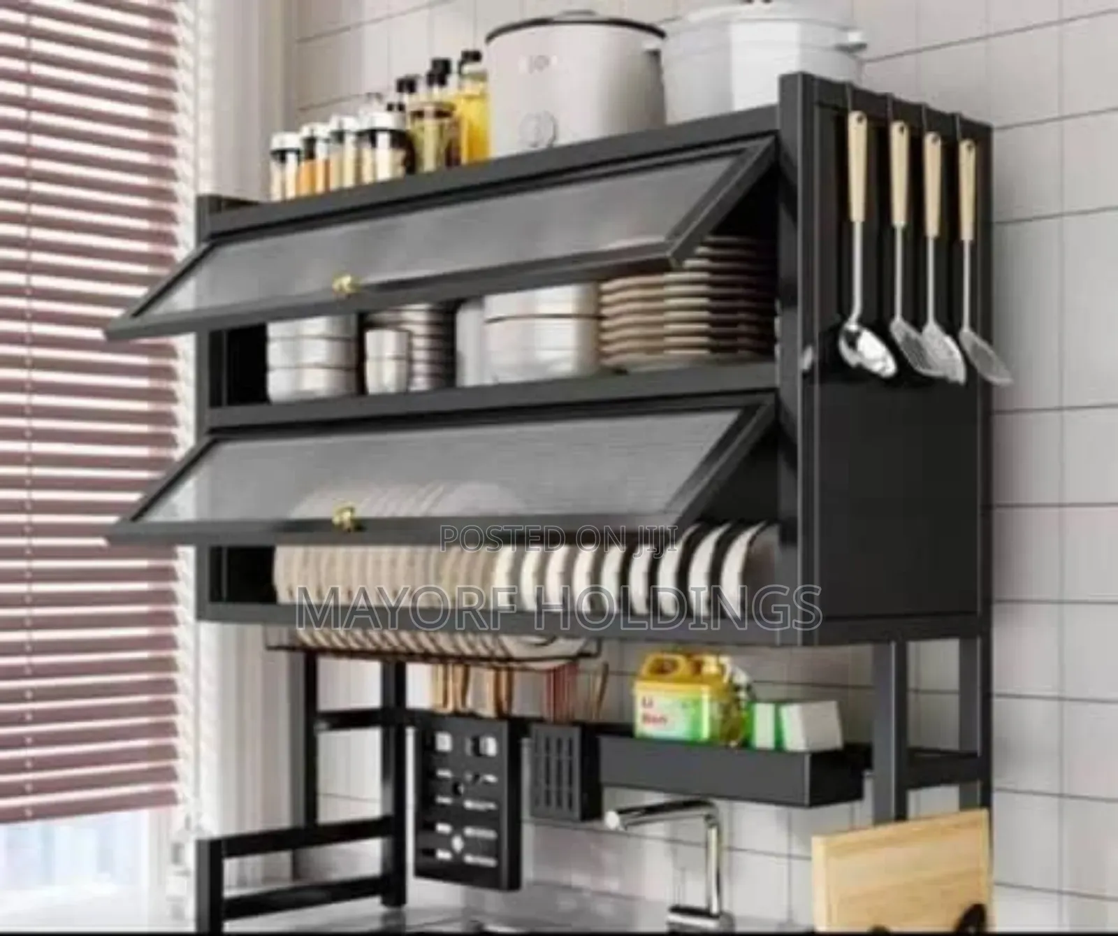 Over De Sink Dish Drainer ( 2 Layers)