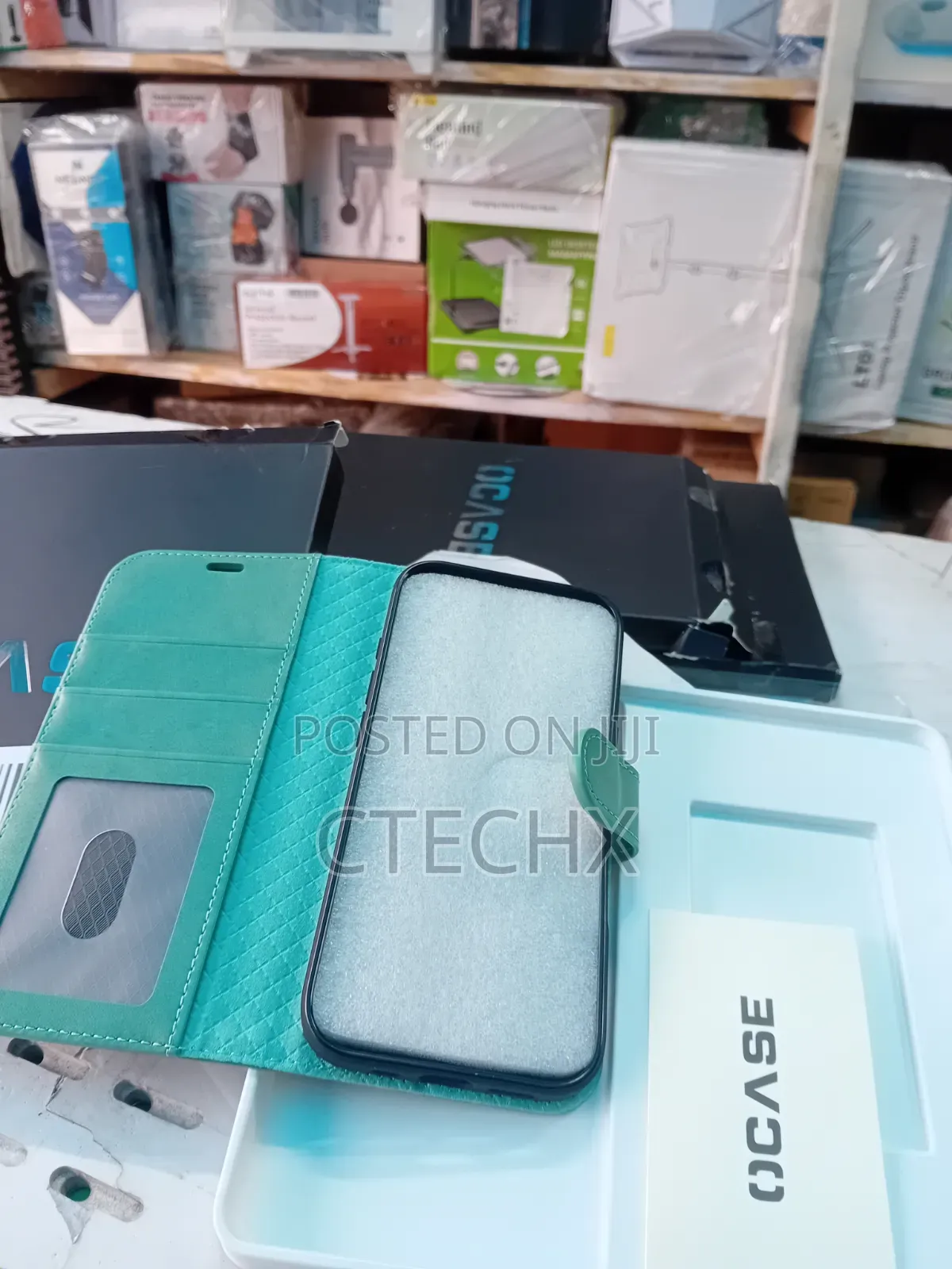 Ocase for iPhone 17 Case Pu Leather Wallet Rfid Blocking, Card Holders