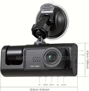 Black Box Traffic Recorder Dash Cam for Vehicle: With G-Sensor Dashcam