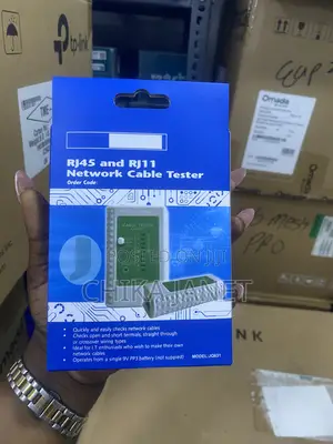 Rj45 and Rj11 Network Cable Tester