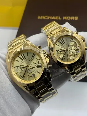 High Quality Luxury Michael Kora Couple Chain Wristwatches