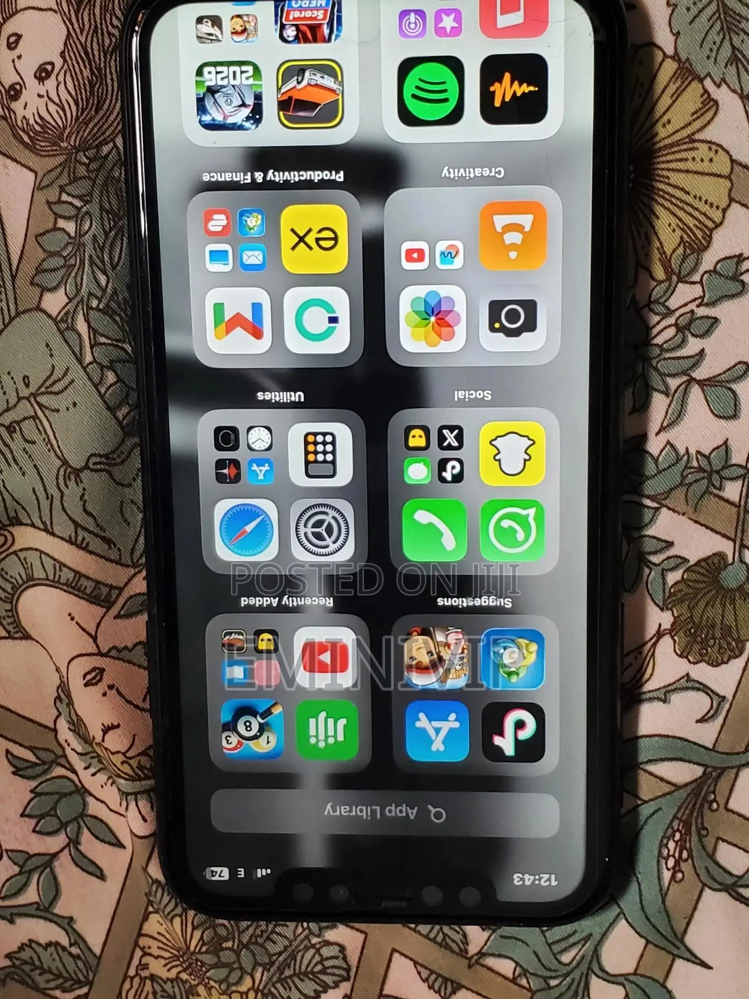 Apple iPhone XR 64 GB Black