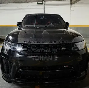 Land Rover Range Rover Sport SVR 4dr SUV 4WD (5.0L 8cyl S/C) 2015 Black