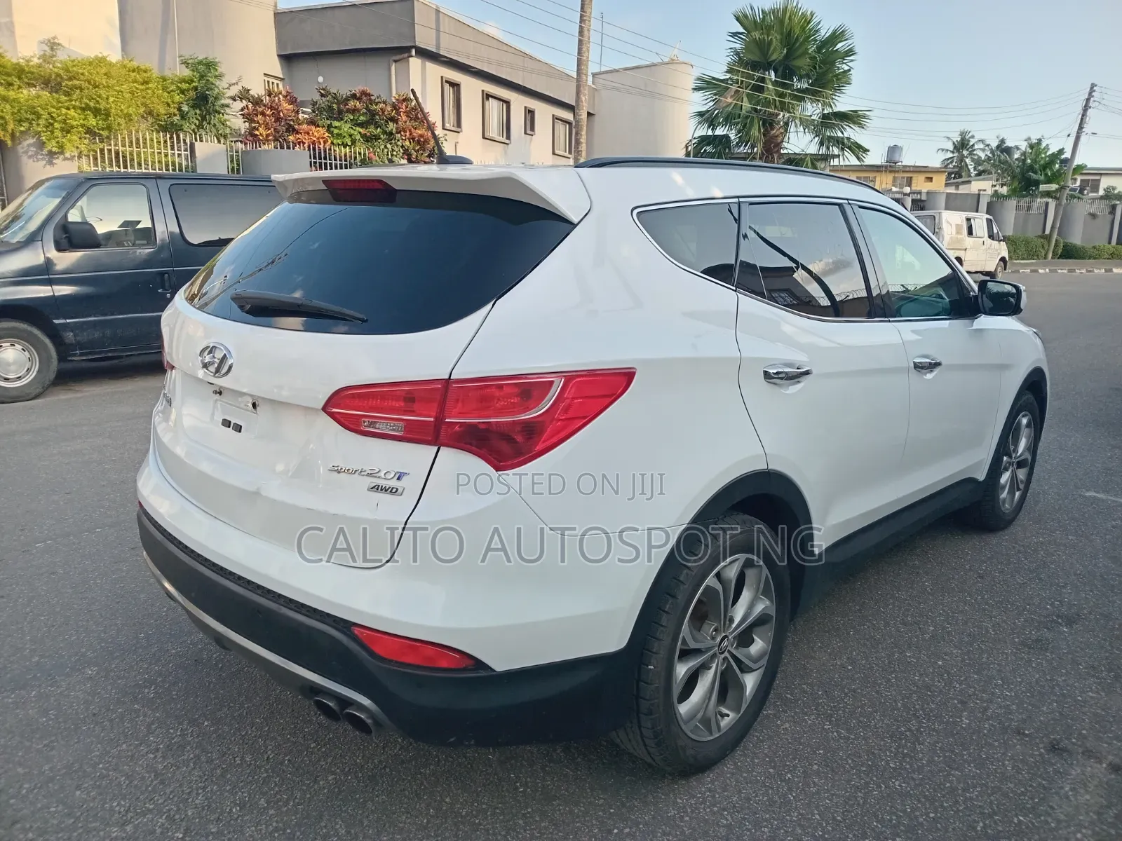 Hyundai Santa Fe 2015 White