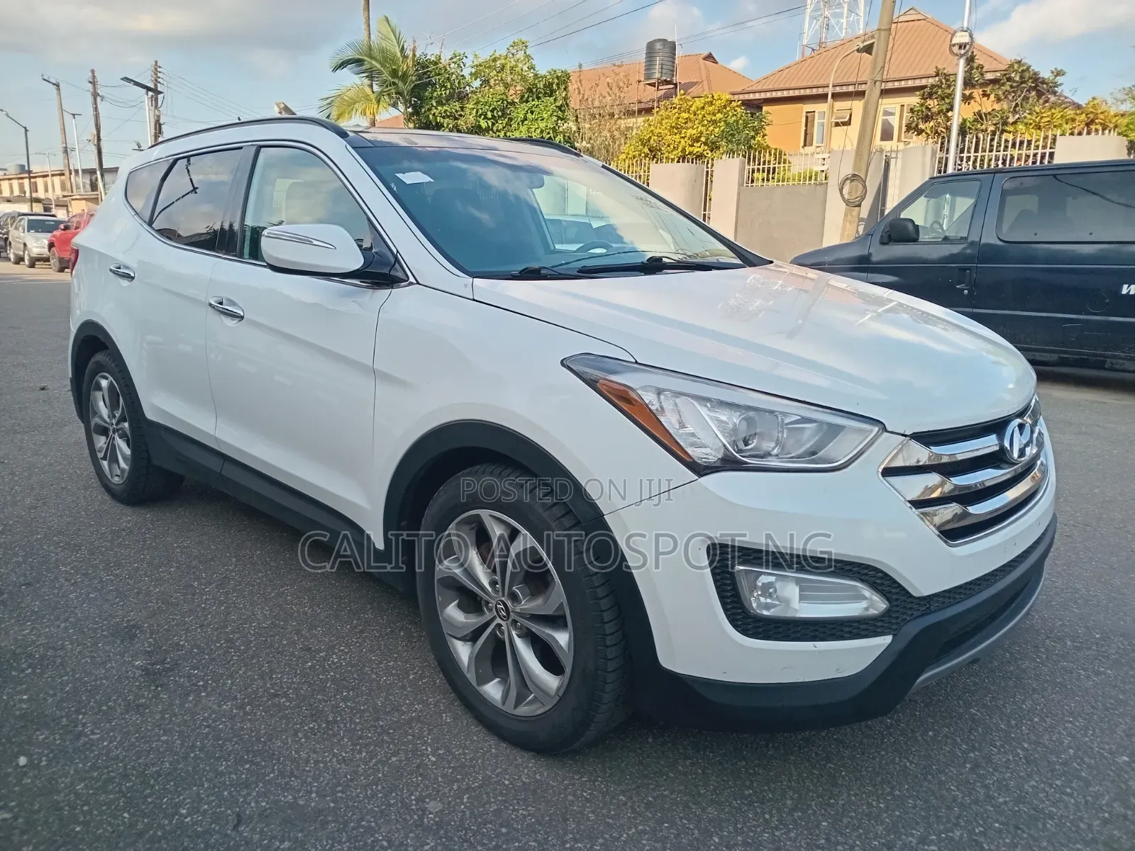 Hyundai Santa Fe 2015 White