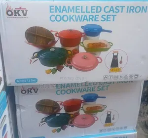 Enamelled Cast Iron Multi Colour