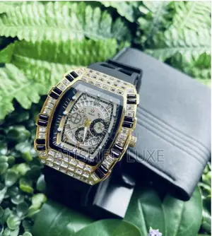 Satisfied Luxe Richard Mill Wristwatch Waterproof + Leather Wallet