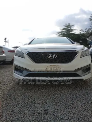 Hyundai Sonata Limited 4dr Sedan (2.4L 4cyl 6A) 2014 White