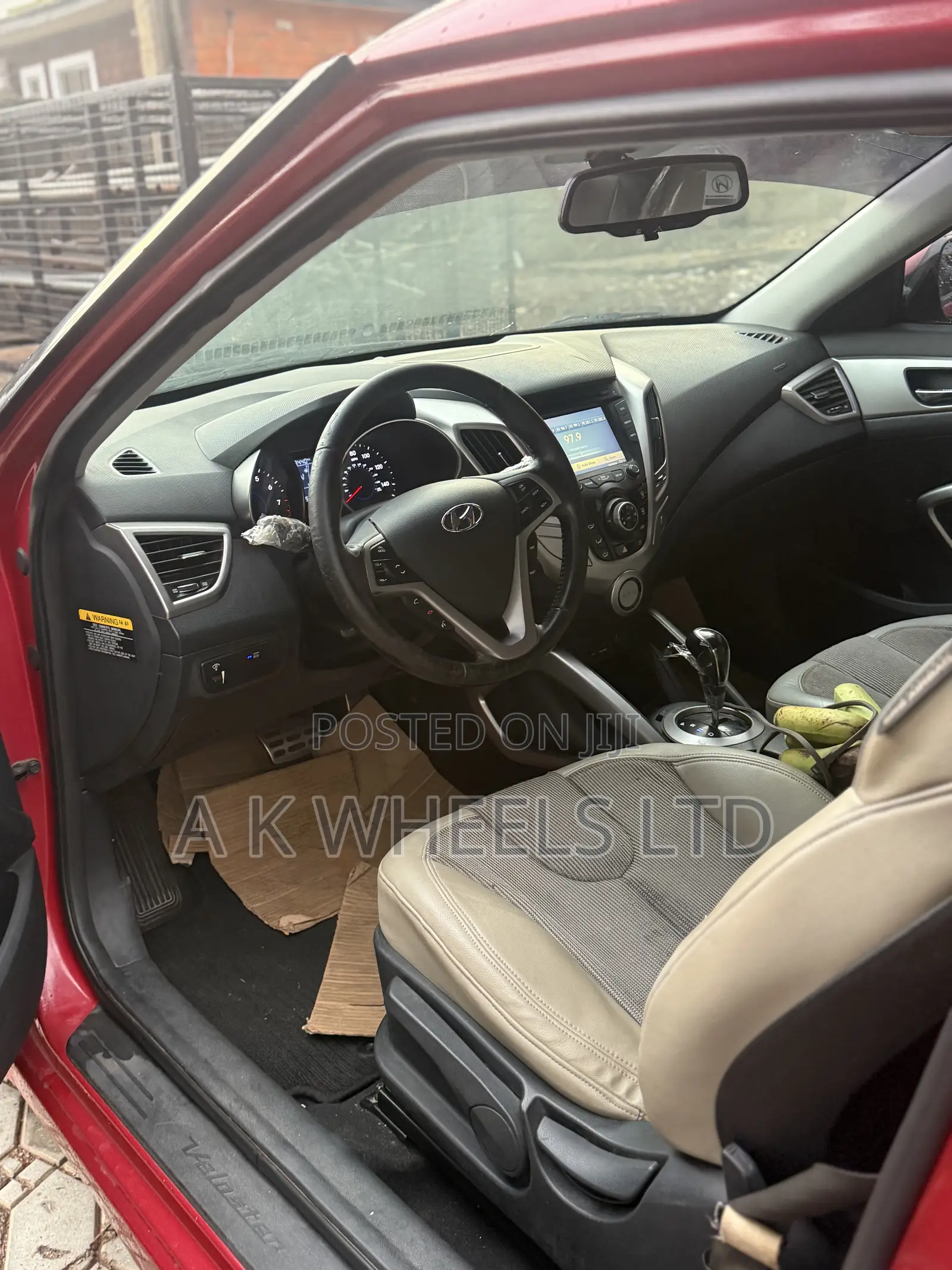 Hyundai Veloster Automatic 2012 Red