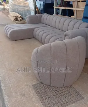 New Model L Shape Fabric Chair