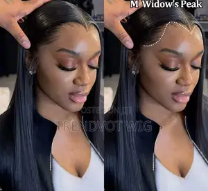 Bone Straight Human Hair Wig 16inches