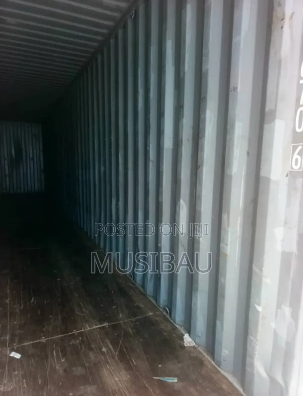 Empty Shipping Containers