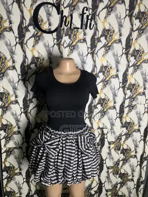 A Mini Smoky Dress Fits All Size