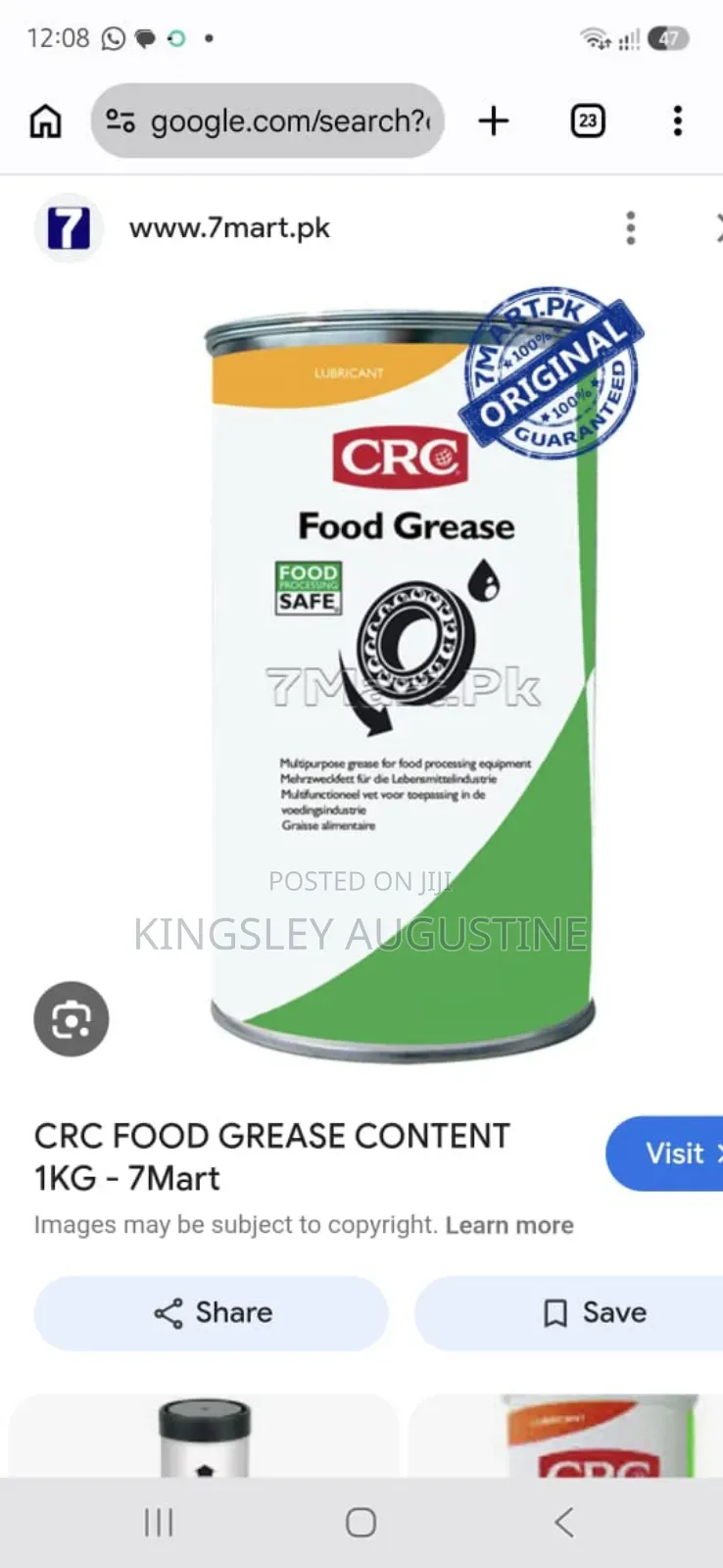 CRC Food Grease Spray