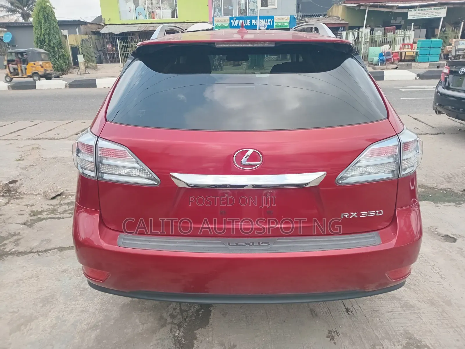 Lexus RX 2012 Red
