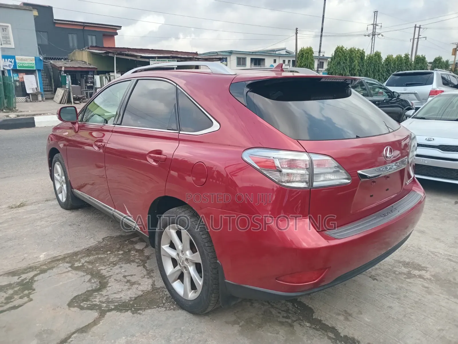 Lexus RX 2012 Red