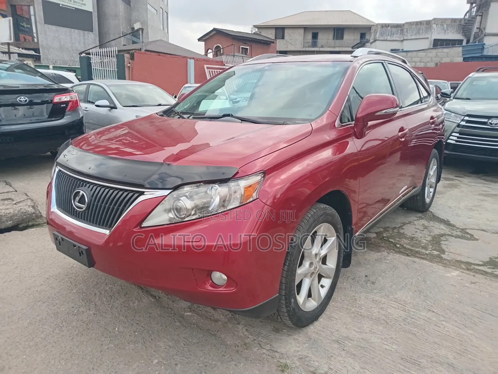 Lexus RX 2012 Red