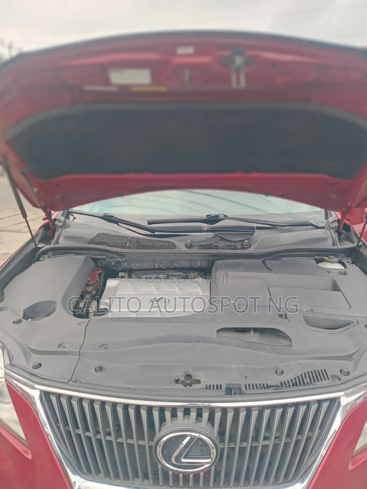 Lexus RX 2012 Red