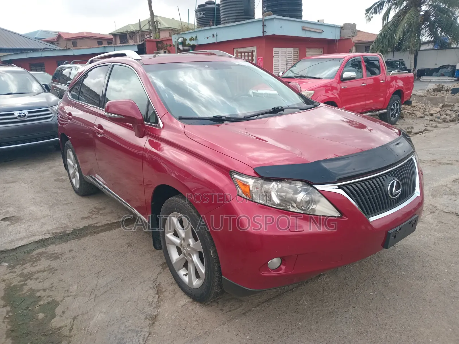 Lexus RX 2012 Red