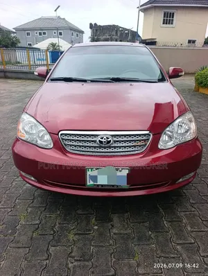 Toyota Corolla LE 2006 Red