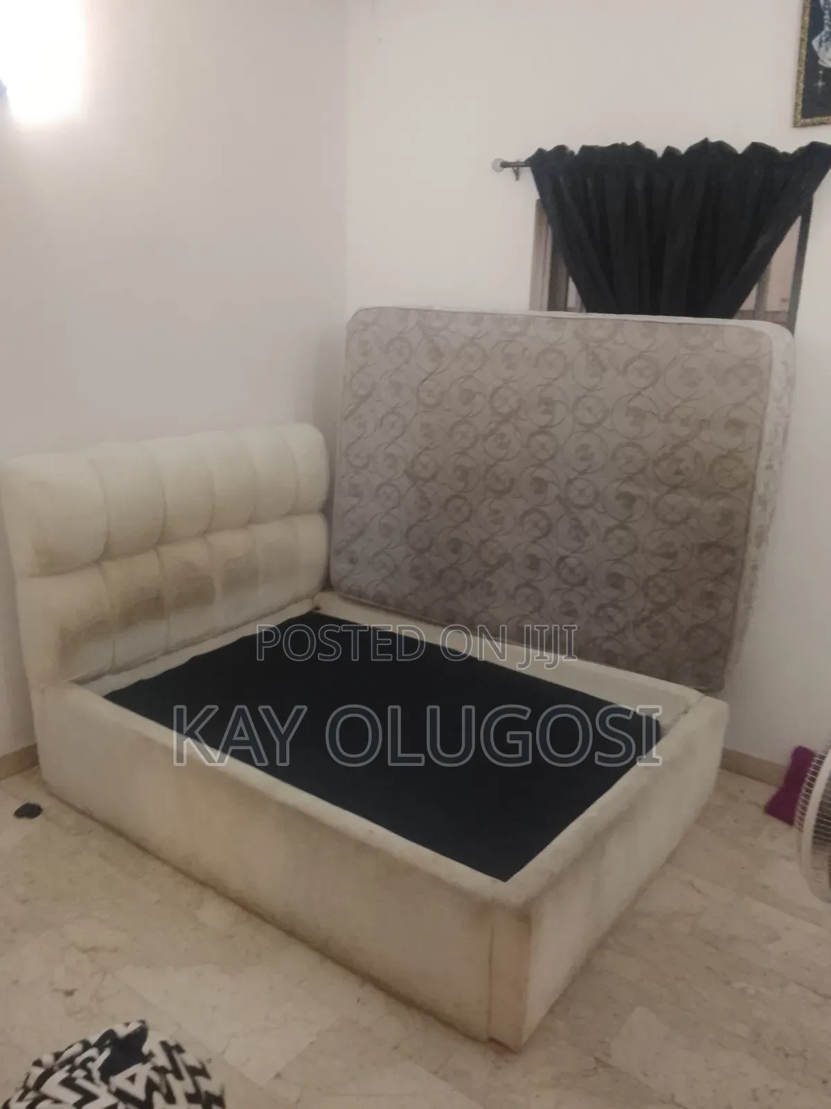 Bed and Bed Frame