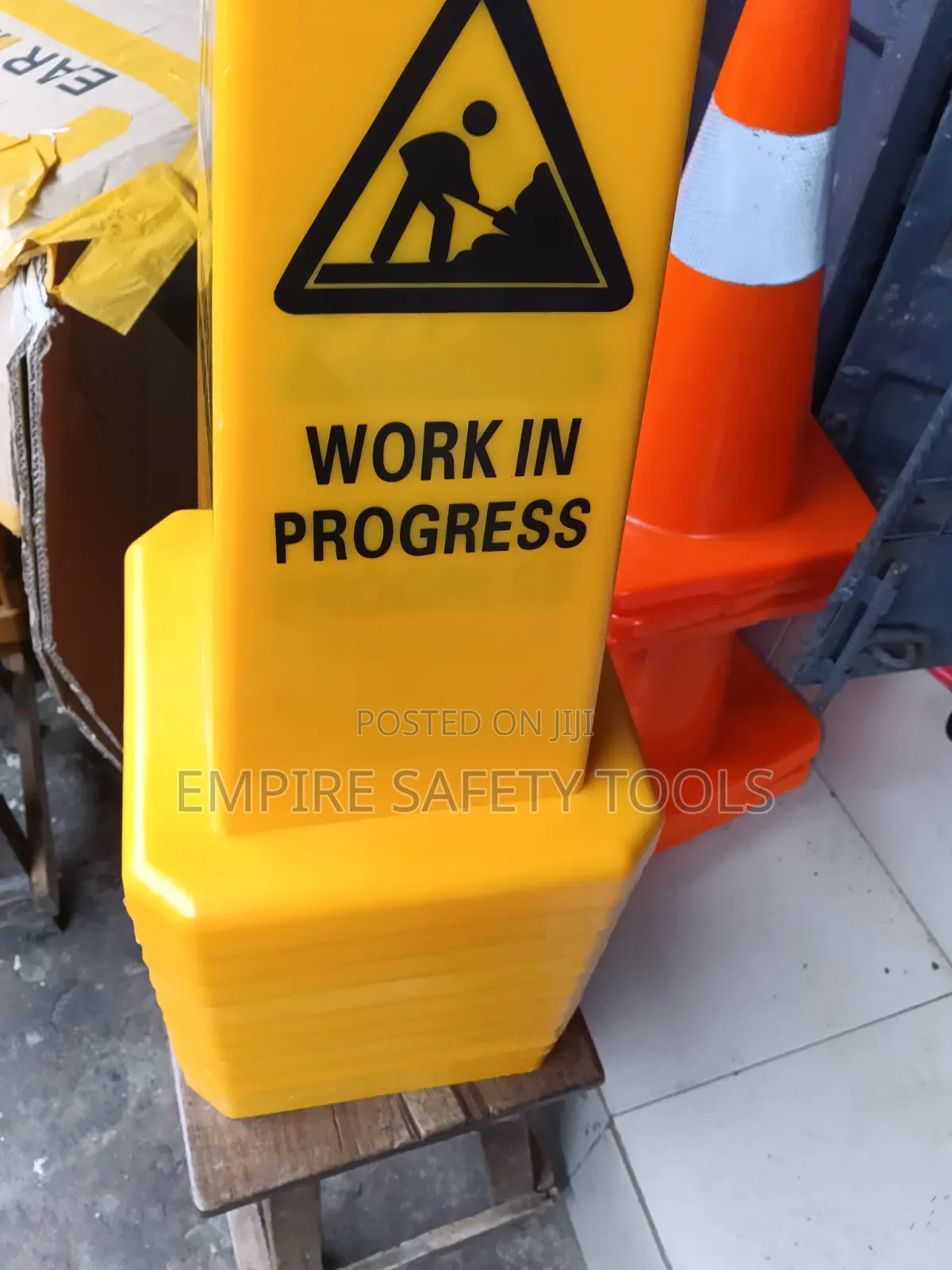 Work In Progress Cone Stand