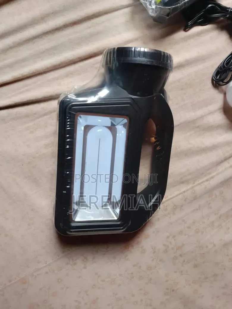 Cafini Solar Lighting System With Detachable Battery 3 Led Bulbs