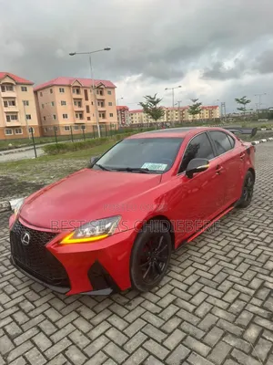 Lexus IS 2009 Red
