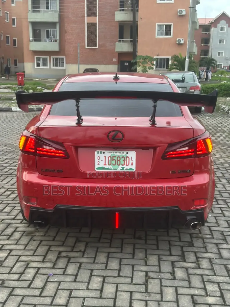 Lexus IS 2009 Red