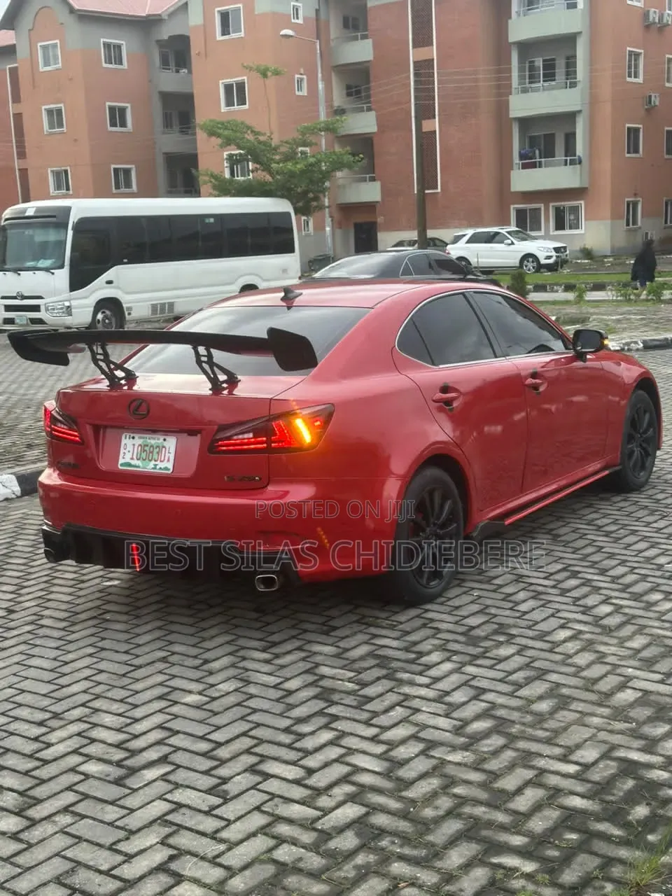 Lexus IS 2009 Red