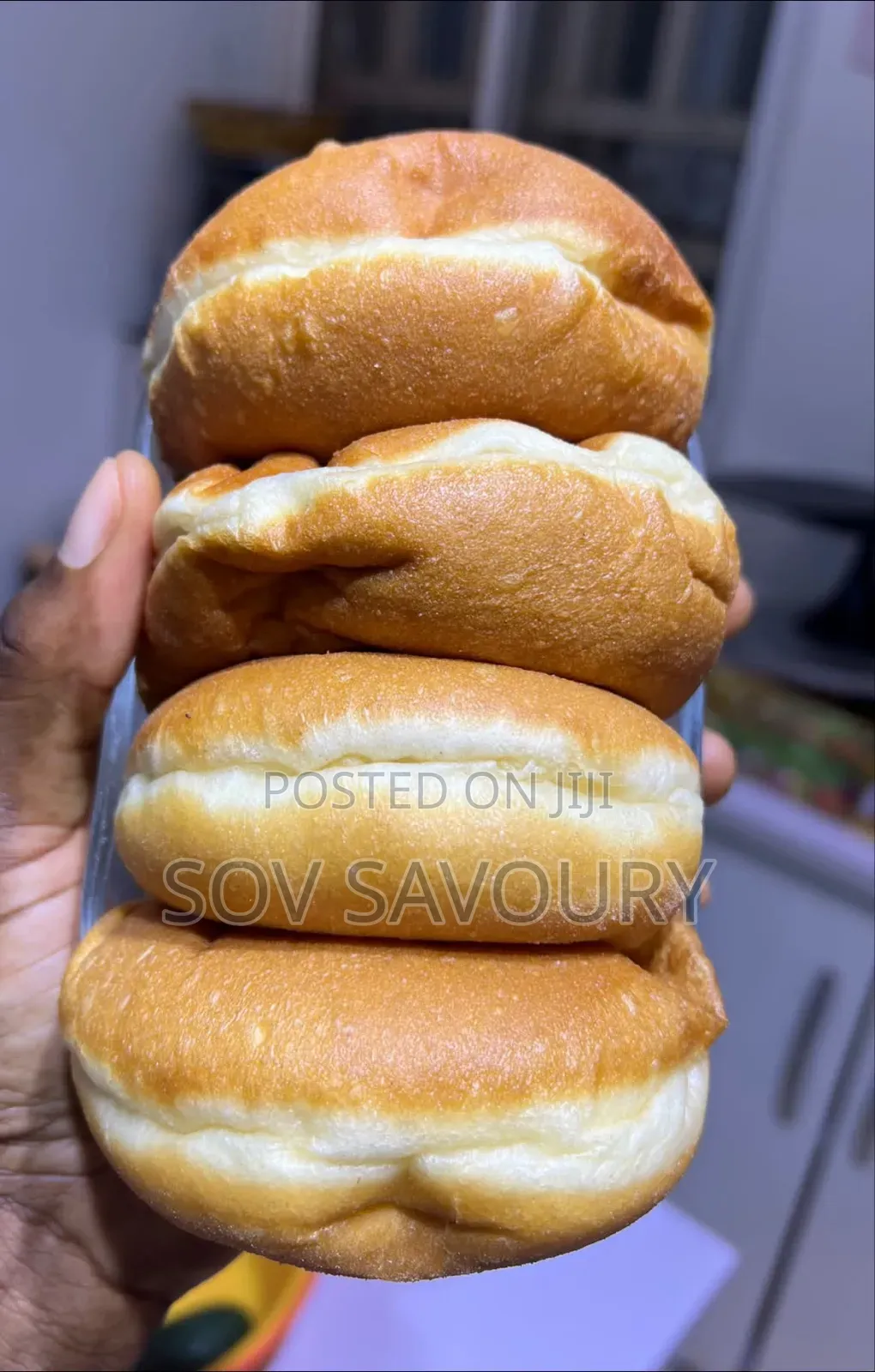 Soft Fluffy Donuts (3 Pcs) + Free Zobo Drink