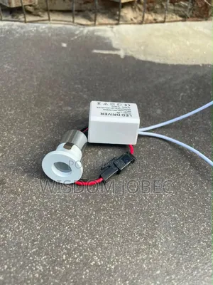 1-3w Spot Light White Body and Black Body