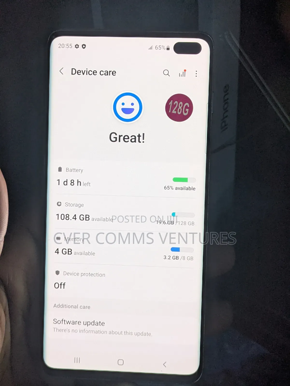 Samsung Galaxy S10 Plus 128 GB Blue