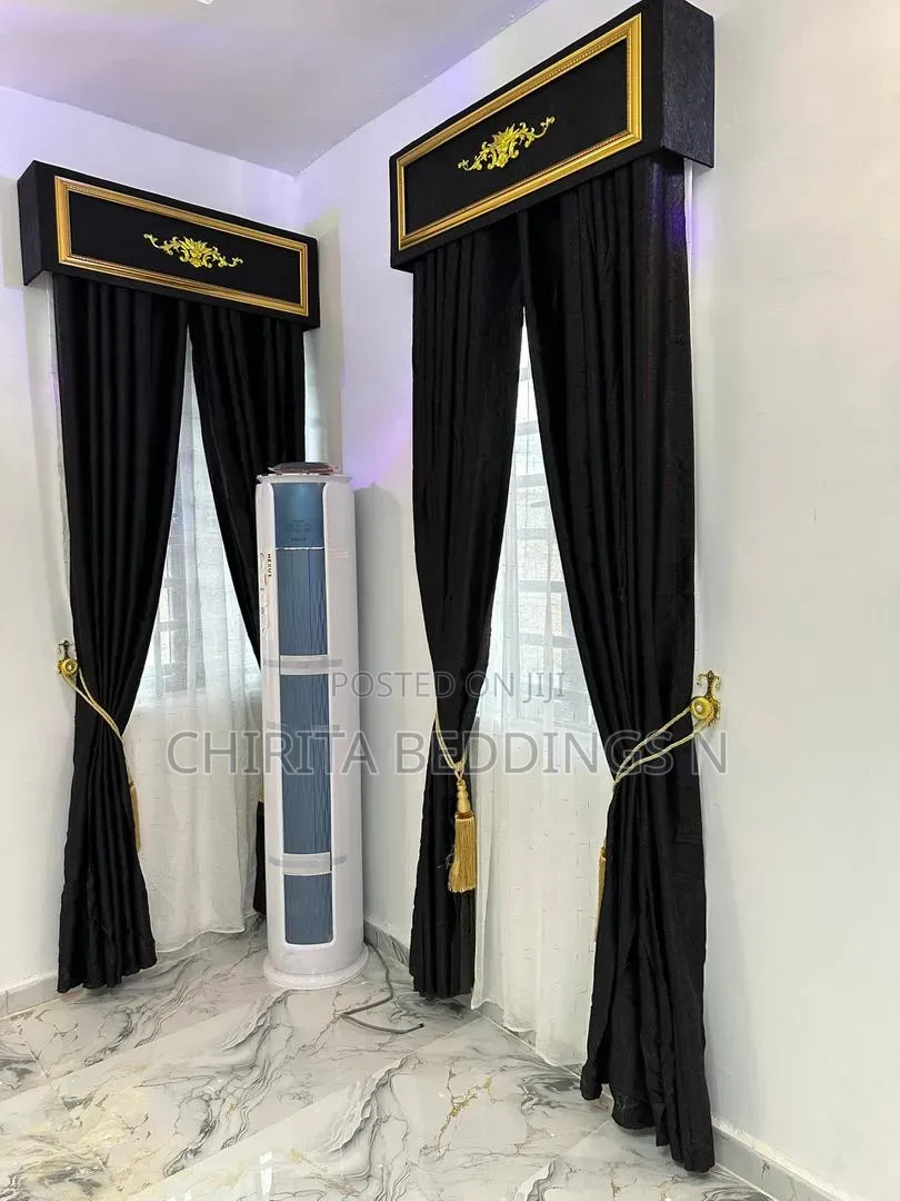 Window Curtain and Beautiful Board