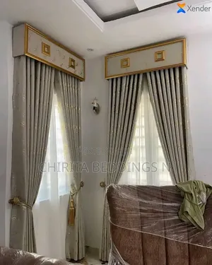 Window Curtain and Beautiful Board