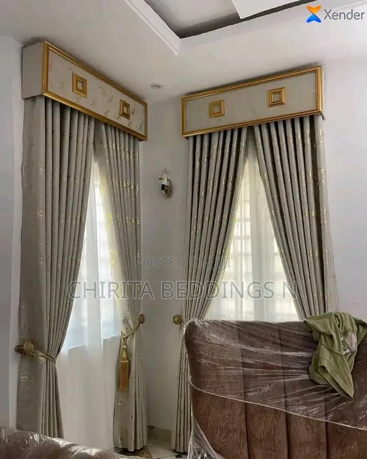 Window Curtain and Beautiful Board