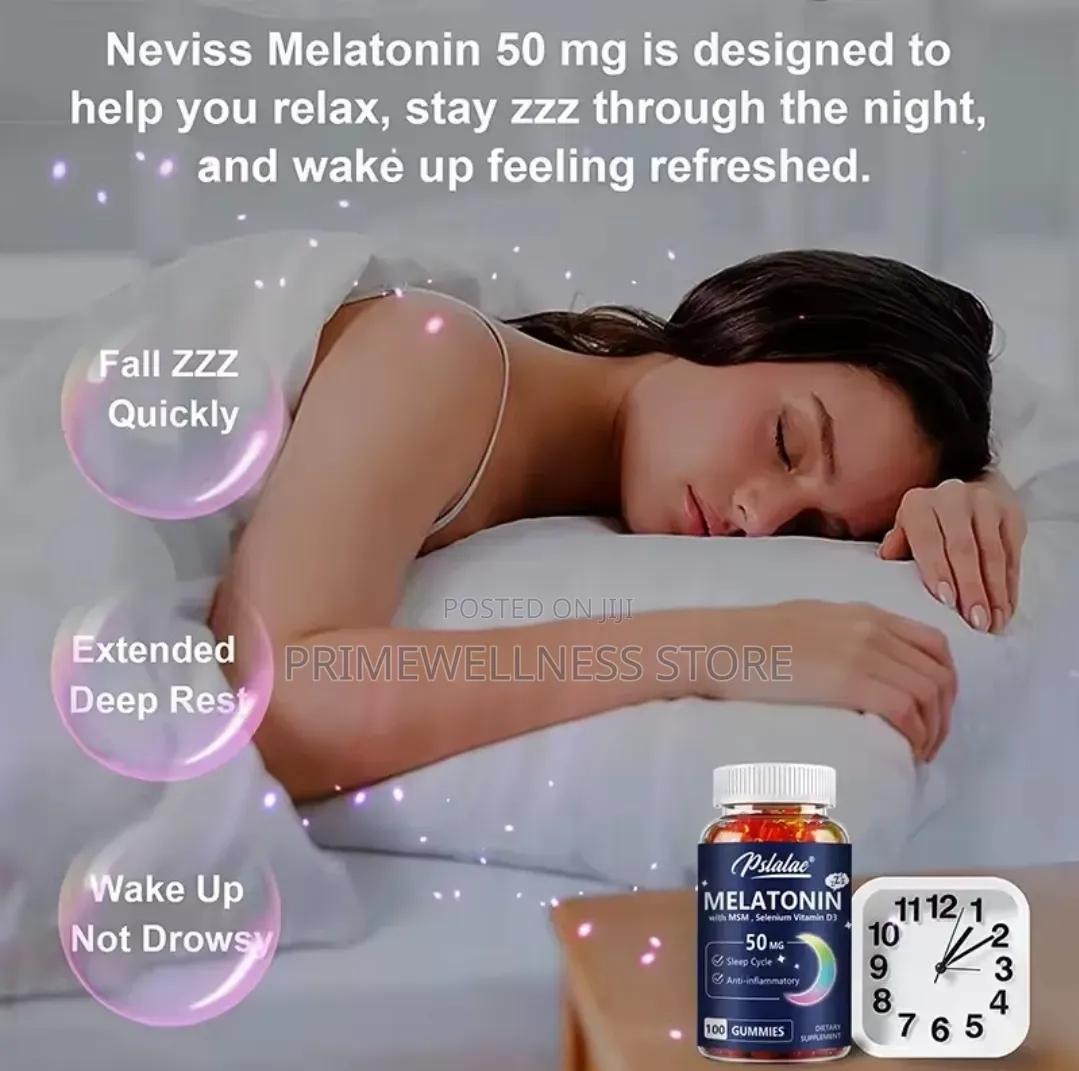Melatonin With MSM +Zinc +Selenium +Vitamin D3 Gummies