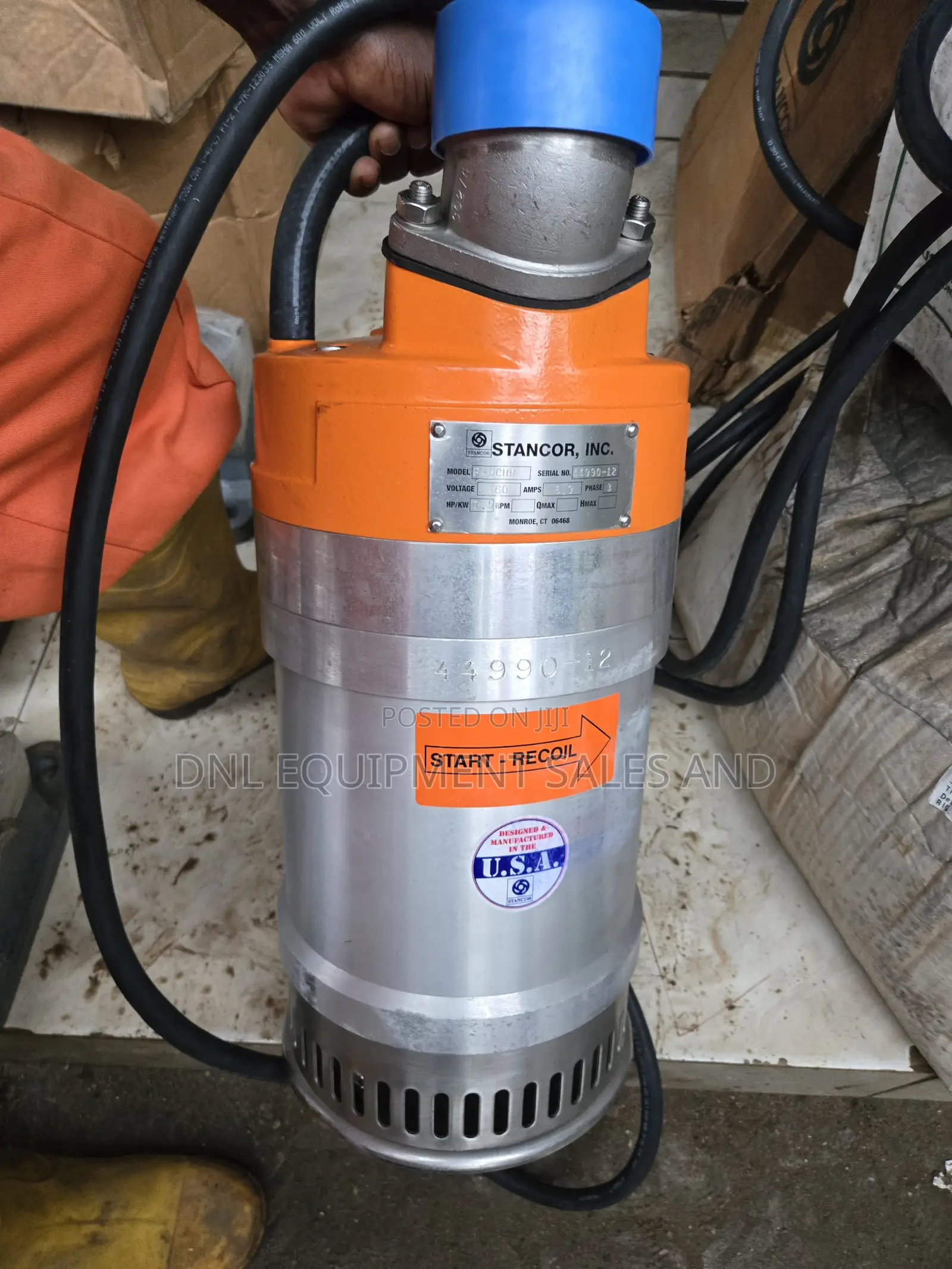 Stancor 7.5hp Submersible Pump