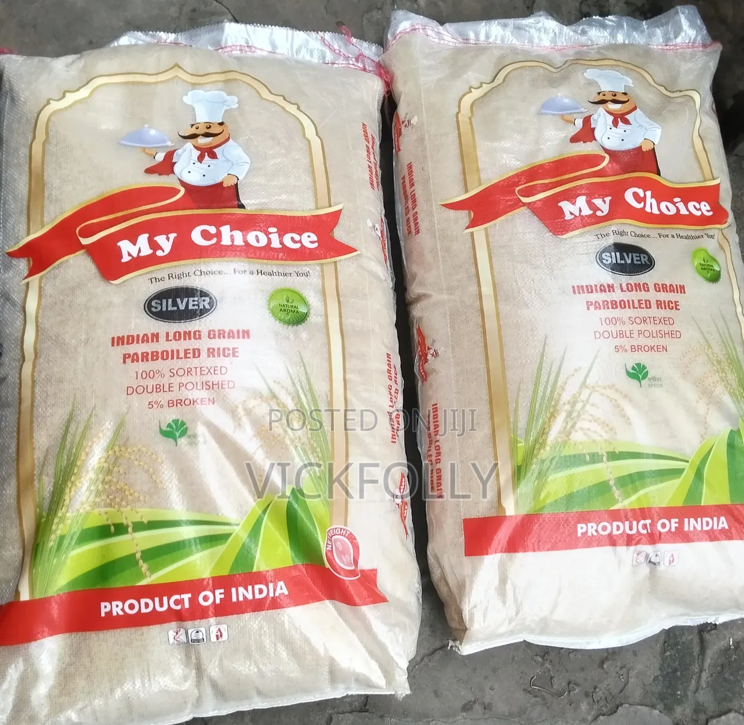 My Choice - Long Grain Parboiled Rice Premium Quality