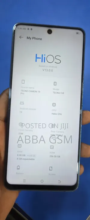 Tecno Camon 19 Pro 256 GB White