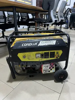 Corolla Cl4800e2 3.5kva Generator | Key Start | Excellent Condition