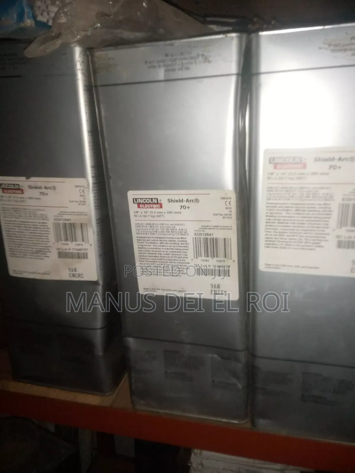 E8010-G Lincoln Shield Arc 70+ Electrodes