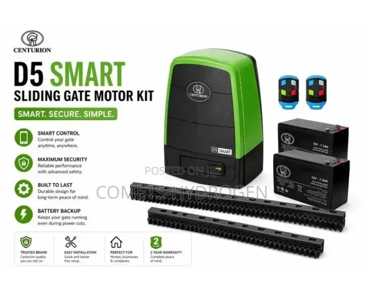 Automatic Gate Operator, Smart Effortless Remote Gate Open and Close