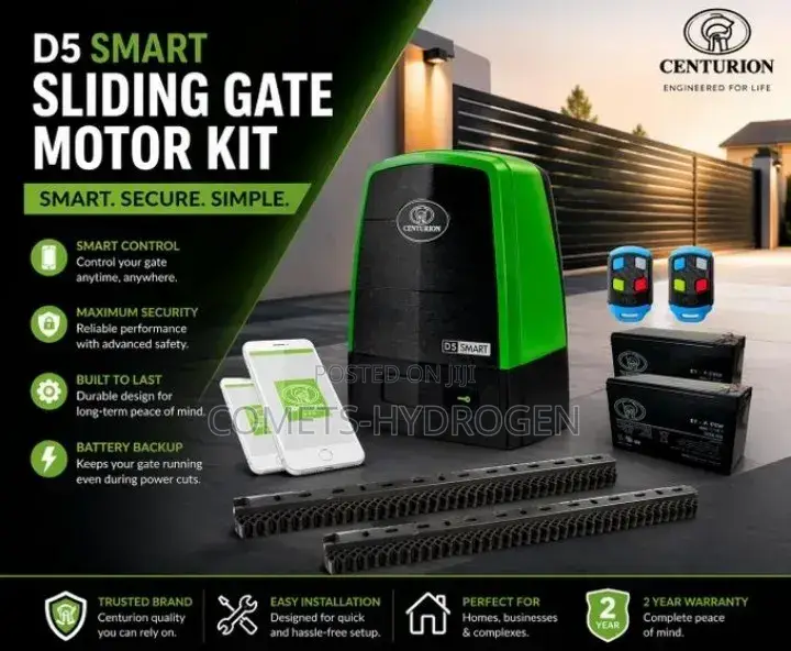 Automatic Gate Operator, Smart Effortless Remote Gate Open and Close