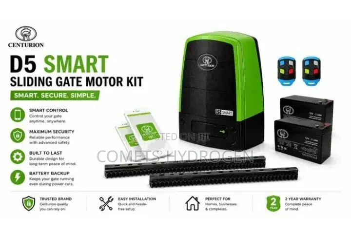 Automatic Gate Operator, Smart Effortless Remote Gate Open and Close