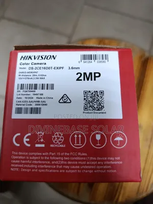 Hikvision 2mp Camera 3.6mm